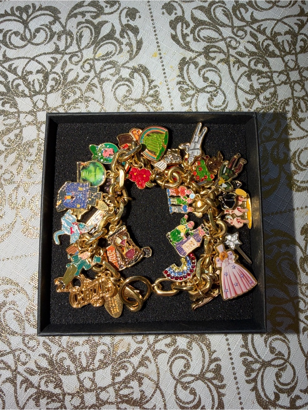 The Bradford Exchange Wizard Of Oz Ultimate Charm Bracelet - Picture 4 of 9